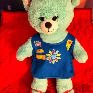 Build A Bear Girls Scout Thin Mints Cookie Bear